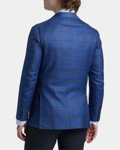 Sartorio Men's Plaid Wool Single-Breasted Sport Coat | Thumbnail 3 Sartorio Men's Plaid Wool Single-Breasted Sport Coat | Thumbnail 3