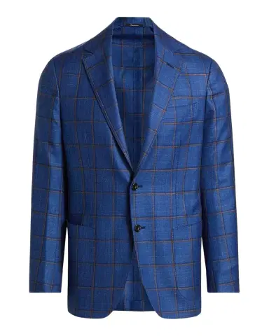 Sartorio Men's Plaid Wool Single-Breasted Sport Coat | Thumbnail 1 Sartorio Men's Plaid Wool Single-Breasted Sport Coat | Thumbnail 1