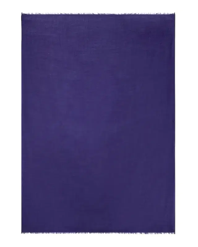 Akris Cashmere-Silk Fringe Trim Scarf