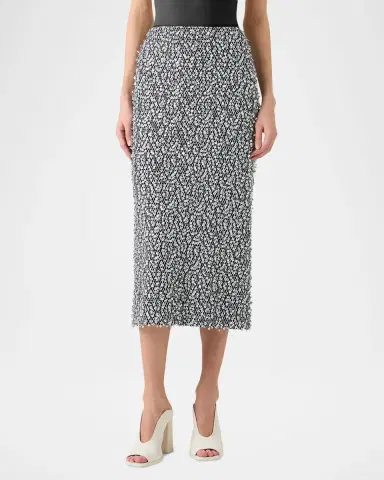 Akris Sequined Midi Tube Skirt | Thumbnail 3 Akris Sequined Midi Tube Skirt | Thumbnail 3