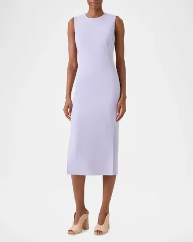 Akris Wool Crepe Sleeveless Sheath Dress | Thumbnail 2 Akris Wool Crepe Sleeveless Sheath Dress | Thumbnail 2