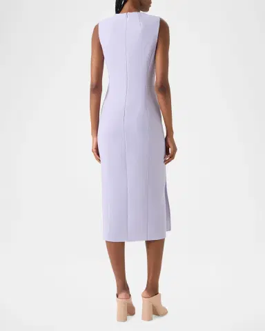 Akris Wool Crepe Sleeveless Sheath Dress | Thumbnail 3 Akris Wool Crepe Sleeveless Sheath Dress | Thumbnail 3
