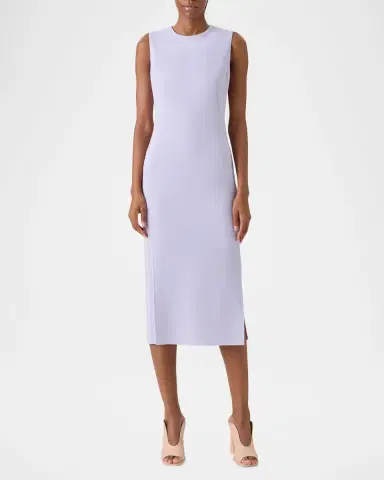 Akris Wool Crepe Sleeveless Sheath Dress | Thumbnail 4 Akris Wool Crepe Sleeveless Sheath Dress | Thumbnail 4