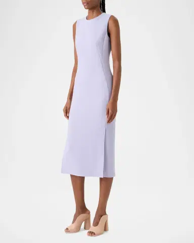 Akris Wool Crepe Sleeveless Sheath Dress | Thumbnail 6 Akris Wool Crepe Sleeveless Sheath Dress | Thumbnail 6