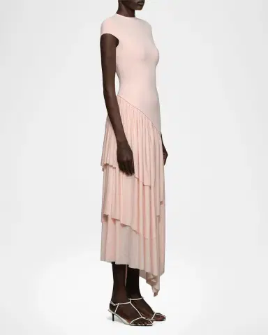Et Ochs Elowen Draped Knit Combo Maxi Dress | Thumbnail 4 Et Ochs Elowen Draped Knit Combo Maxi Dress | Thumbnail 4