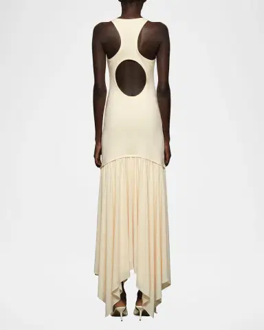 Et Ochs Ramona Cutout Jersey Maxi Dress | Thumbnail 3 Et Ochs Ramona Cutout Jersey Maxi Dress | Thumbnail 3