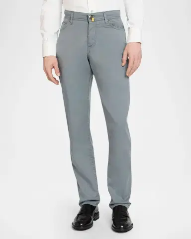 Sartorio Men's Cotton Stretch Slim Five-Pocket Pants | Thumbnail 4 Sartorio Men's Cotton Stretch Slim Five-Pocket Pants | Thumbnail 4