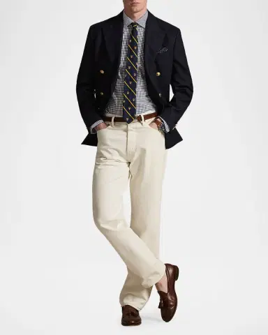 Polo Ralph Lauren Men's Classic-Fit Grid Check Poplin Sport Shirt | Thumbnail 2 Polo Ralph Lauren Men's Classic-Fit Grid Check Poplin Sport Shirt | Thumbnail 2