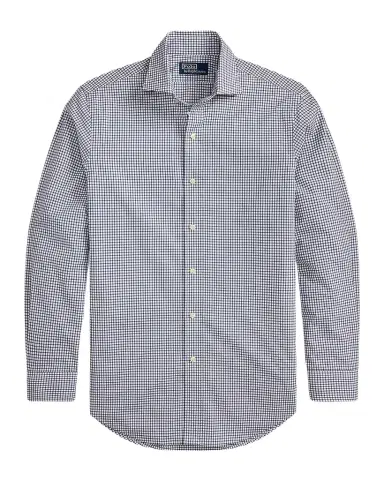 Polo Ralph Lauren Men's Classic-Fit Grid Check Poplin Sport Shirt | Thumbnail 1 Polo Ralph Lauren Men's Classic-Fit Grid Check Poplin Sport Shirt | Thumbnail 1