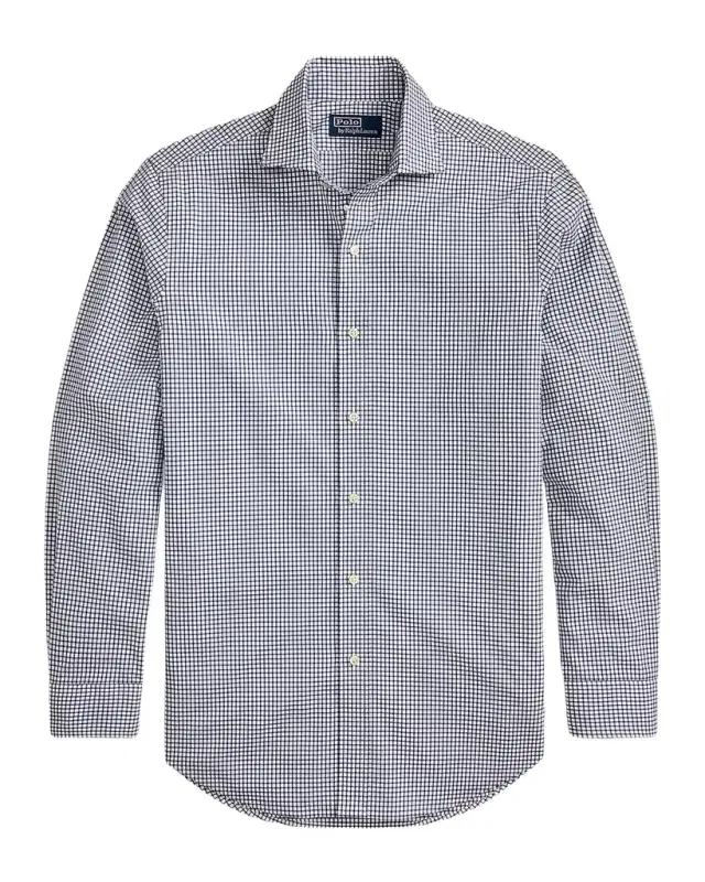 Polo Ralph Lauren Men 's Classic-Fit Grid Check Poplin Sport Shirt