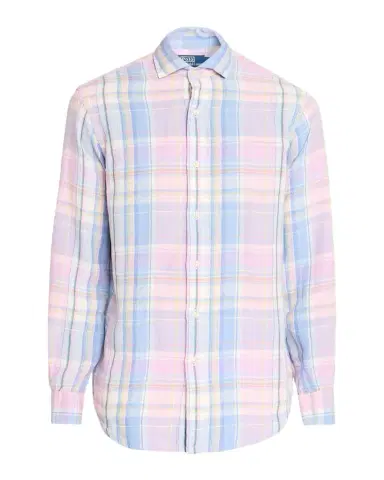 Polo Ralph Lauren Men's Multicolor Plaid Oxford Sport Shirt | Thumbnail 1