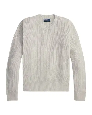 Polo Ralph Lauren Men's Relaxed Fit Textured Linen Crewneck Sweater | Thumbnail 1