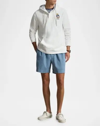 Polo Ralph Lauren Men's Polo Bear Rugby Hoodie | Thumbnail 2 Polo Ralph Lauren Men's Polo Bear Rugby Hoodie | Thumbnail 2