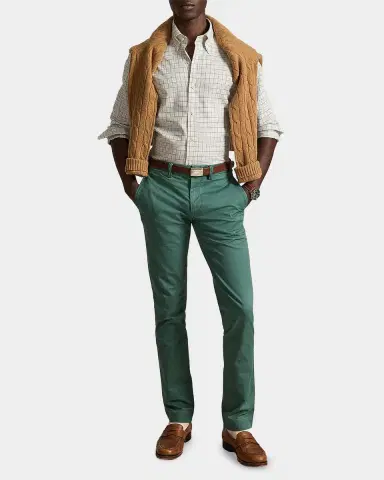 Polo Ralph Lauren Men's Classic Fit Tattersall Twill Sport Shirt | Thumbnail 2 Polo Ralph Lauren Men's Classic Fit Tattersall Twill Sport Shirt | Thumbnail 2