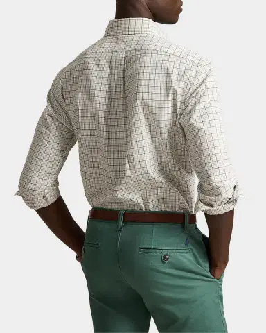 Polo Ralph Lauren Men's Classic Fit Tattersall Twill Sport Shirt | Thumbnail 3 Polo Ralph Lauren Men's Classic Fit Tattersall Twill Sport Shirt | Thumbnail 3