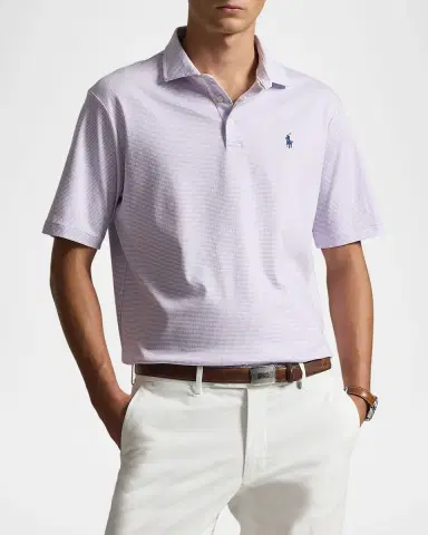 Polo Ralph Lauren Men's Classic-Fit Soft Cotton Polo Shirt | Thumbnail 4 Polo Ralph Lauren Men's Classic-Fit Soft Cotton Polo Shirt | Thumbnail 4