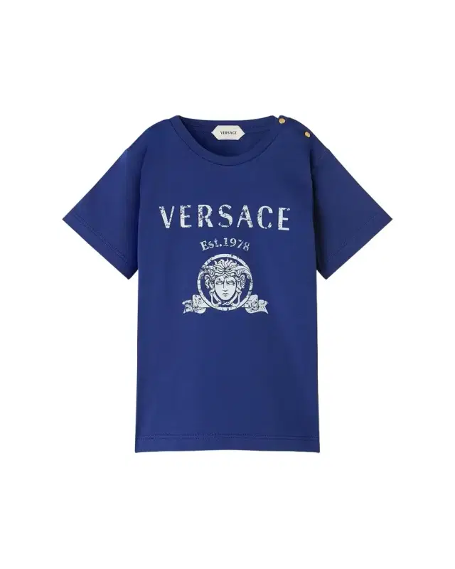 Versace Kid 's Logo-Print Jersey T-Shirt, Size 12M-3