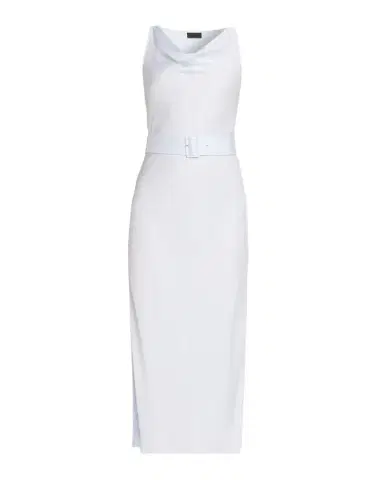 Lapointe Satin Sleeveless Belted Dress | Thumbnail 1