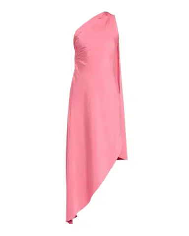 Lapointe Satin One-Shoulder Midi Dress | Thumbnail 1 Lapointe Satin One-Shoulder Midi Dress | Thumbnail 1