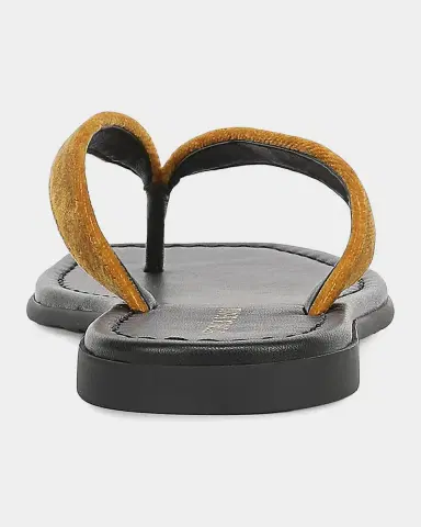 Veronica Beard Clea Velvet Thong Sandals | Thumbnail 2