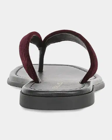 Veronica Beard Clea Velvet Thong Sandals | Thumbnail 2 Veronica Beard Clea Velvet Thong Sandals | Thumbnail 2