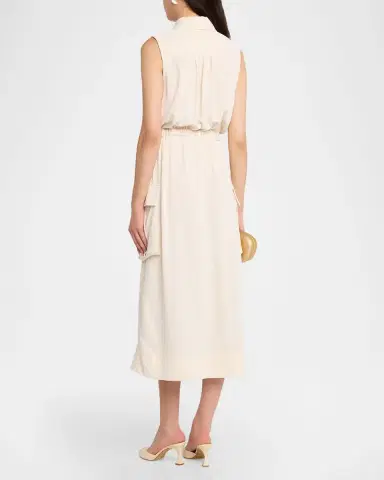 Ramy Brook Payton Belted Midi Shirtdress | Thumbnail 3