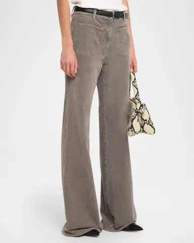 Nili Lotan Florence Corduroy Pants | Thumbnail 3 Nili Lotan Florence Corduroy Pants | Thumbnail 3