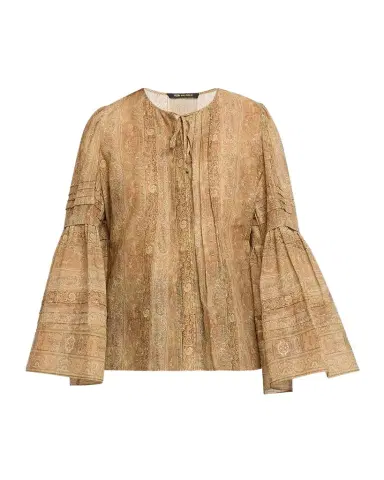 Kobi Halperin Joey Floral Flare-Sleeve Blouse | Thumbnail 1 Kobi Halperin Joey Floral Flare-Sleeve Blouse | Thumbnail 1