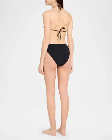 L 'AGENCE Annabelle Leopard Bikini Top | Thumbnail 3 L 'AGENCE Annabelle Leopard Bikini Top | Thumbnail 3