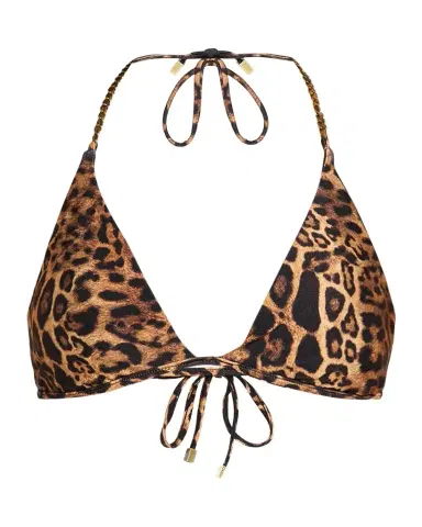 L 'AGENCE Annabelle Leopard Bikini Top | Thumbnail 1 L 'AGENCE Annabelle Leopard Bikini Top | Thumbnail 1