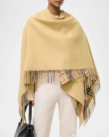 Burberry Coniston Wool Blanket Cape | Thumbnail 2 Burberry Coniston Wool Blanket Cape | Thumbnail 2