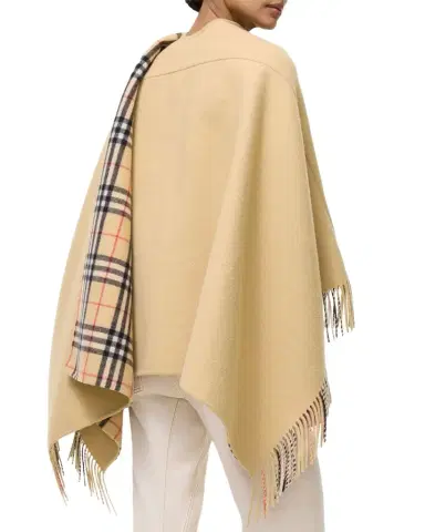 Burberry Coniston Wool Blanket Cape | Thumbnail 1 Burberry Coniston Wool Blanket Cape | Thumbnail 1