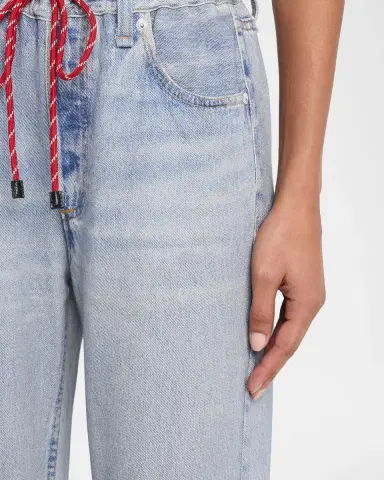 rag & bone rb Miramar Terry Drawstring Wide-Leg Jeans | Thumbnail 5 rag & bone rb Miramar Terry Drawstring Wide-Leg Jeans | Thumbnail 5