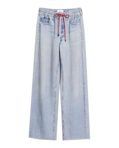 rag & bone rb Miramar Terry Drawstring Wide-Leg Jeans | Thumbnail 1 rag & bone rb Miramar Terry Drawstring Wide-Leg Jeans | Thumbnail 1