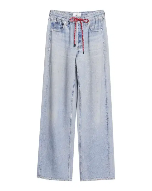 rb Miramar Terry Drawstring Wide-Leg Jeans