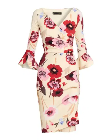 Chiara Boni La Petite Robe Triana Bodycon Floral-Print Dress | Thumbnail 1