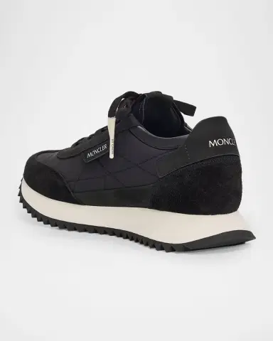 Moncler Men's Pacey2 Suede and Nubuck Low-Top Sneakers | Thumbnail 2 Moncler Men's Pacey2 Suede and Nubuck Low-Top Sneakers | Thumbnail 2