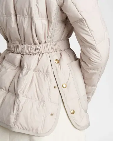 Moncler Cygnes Belted Short Down Jacket | Thumbnail 5 Moncler Cygnes Belted Short Down Jacket | Thumbnail 5