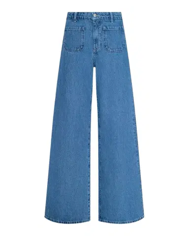 L'Agence Declan High-Rise Wide-Leg Jeans | Thumbnail 1