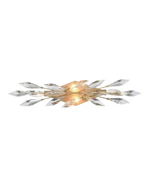 Arabela Lighting Crystal Fusion 25" 4-Light Vanity Light