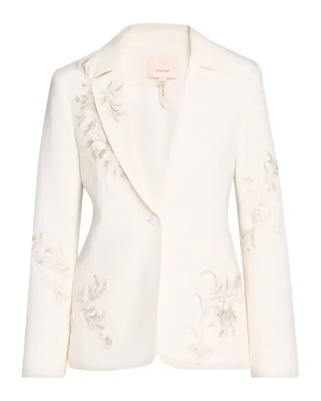 Cinq a Sept Karlie Rococo Embroidered Blazer