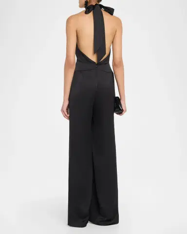 Ramy Brook Desiree Backless Plunging Jumpsuit | Thumbnail 3 Ramy Brook Desiree Backless Plunging Jumpsuit | Thumbnail 3