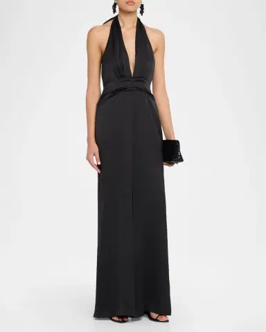 Ramy Brook Desiree Backless Plunging Jumpsuit | Thumbnail 4 Ramy Brook Desiree Backless Plunging Jumpsuit | Thumbnail 4
