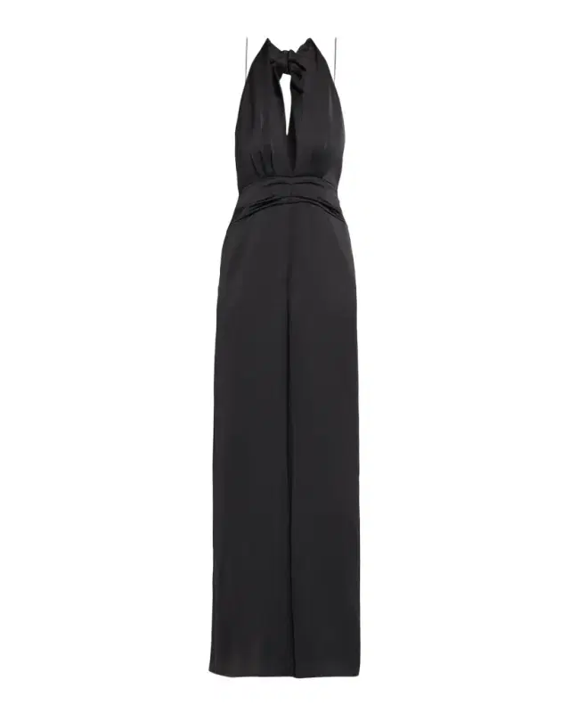 Desiree Backless Plunging Jumpsuit