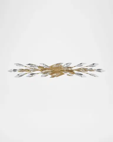 Arabela Lighting Crystal Fusion 35" 6-Light Vanity Light | Thumbnail 2 Arabela Lighting Crystal Fusion 35" 6-Light Vanity Light | Thumbnail 2