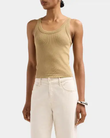 rag & bone The Essential Ribbed Tank Top | Thumbnail 4 rag & bone The Essential Ribbed Tank Top | Thumbnail 4