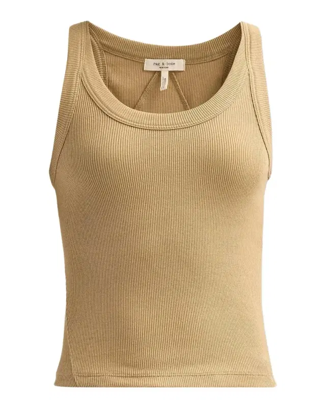Rag & Bone The Essential Ribbed Tank Top