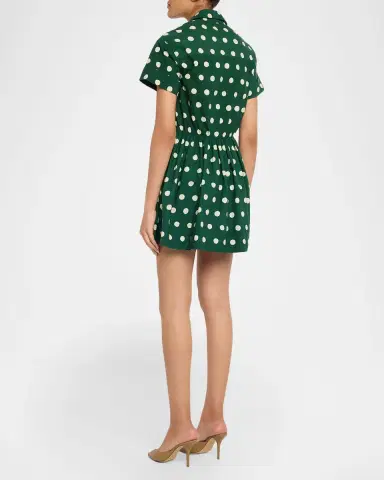 Cara Cara Asbury Floral Tie Mini Shirtdress | Thumbnail 3 Cara Cara Asbury Floral Tie Mini Shirtdress | Thumbnail 3