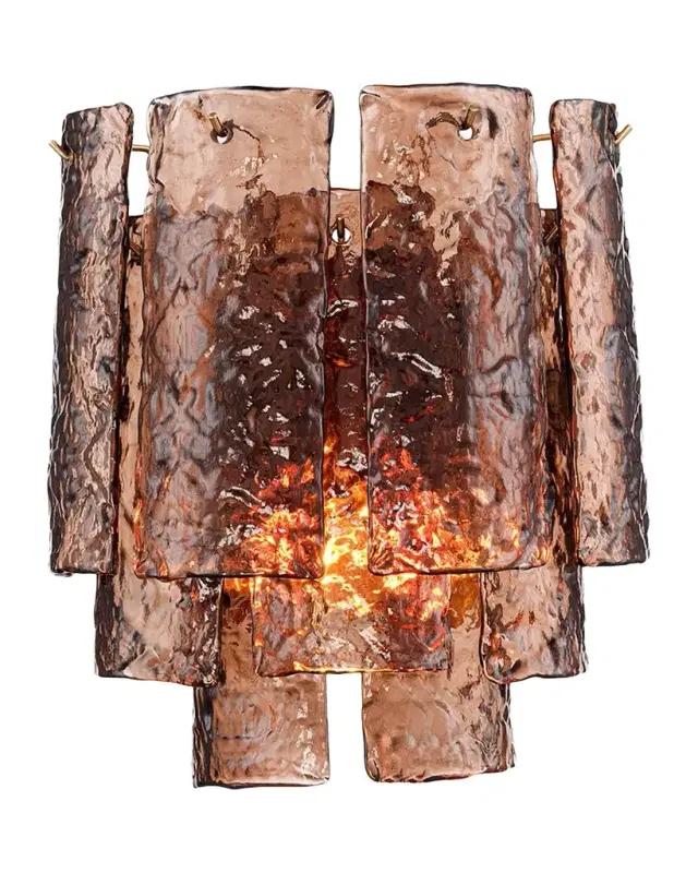 Arabela Lighting Fire and Ice 13" 2-Light Wall Sconce