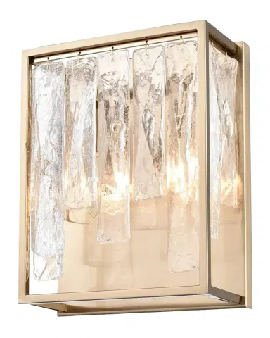 Arabela Lighting Boundaries 12" 2-Light Wall Sconce | Thumbnail 1
